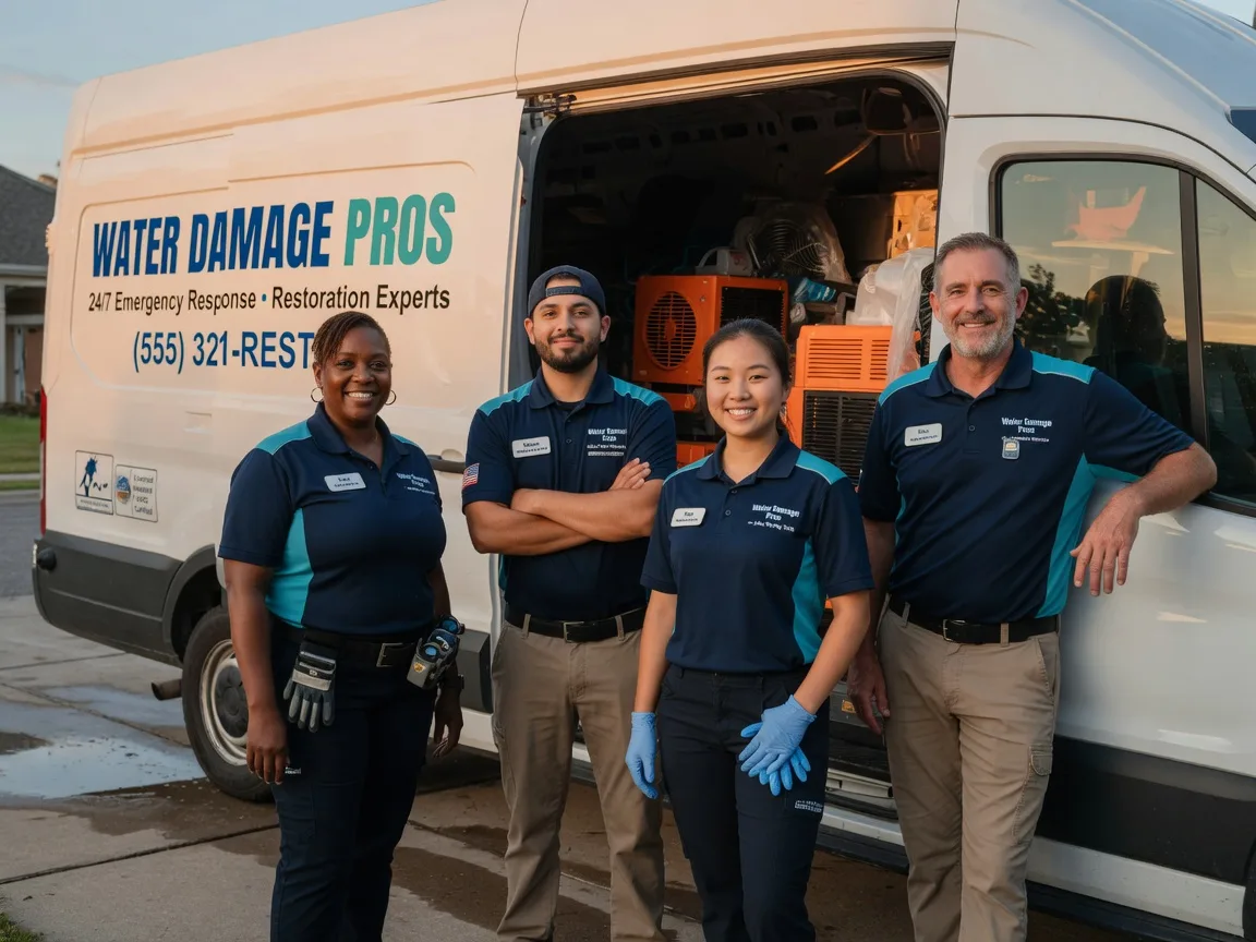 Water Damage Restoration company in Lefor, ND